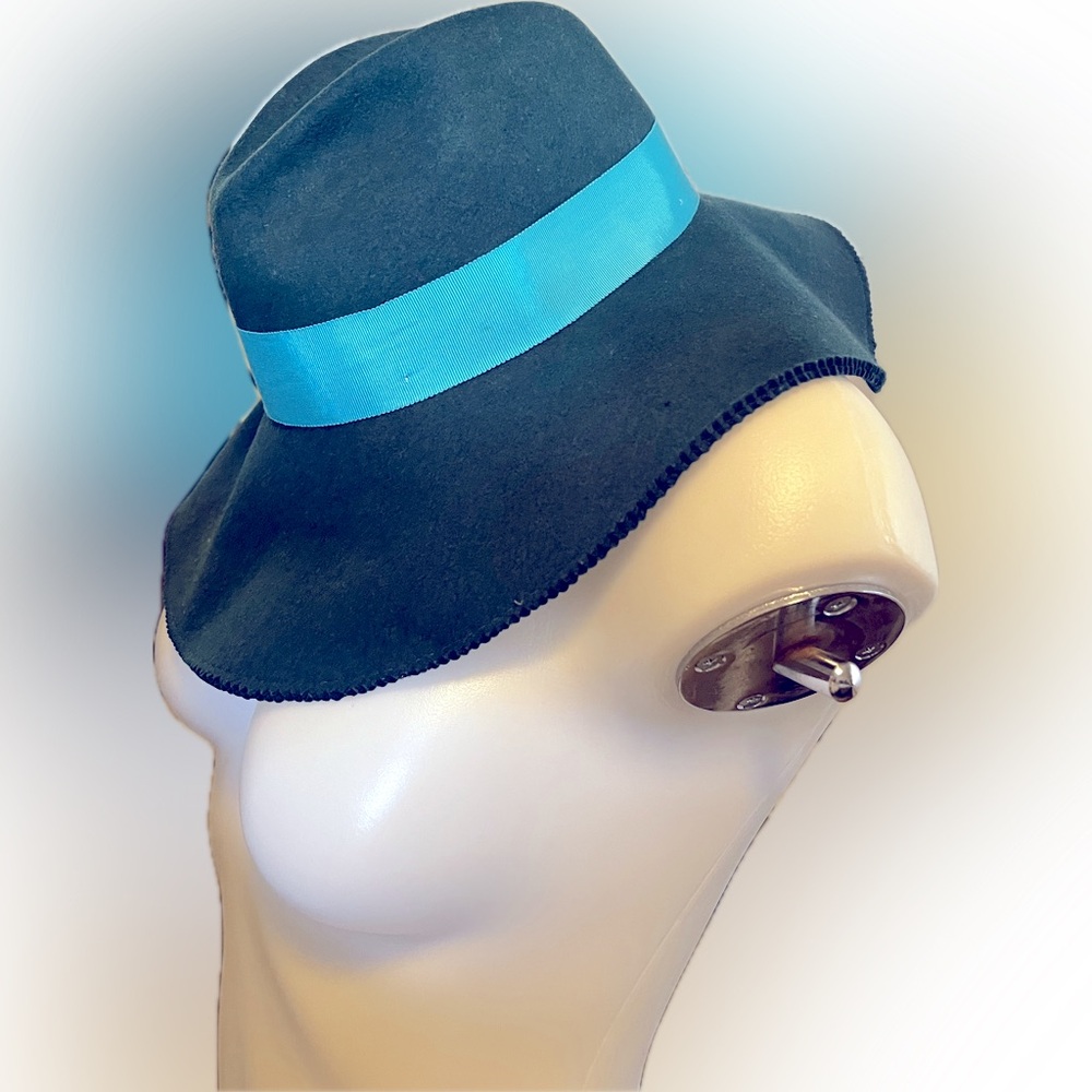 Teal Wool Hat - So Elegant!